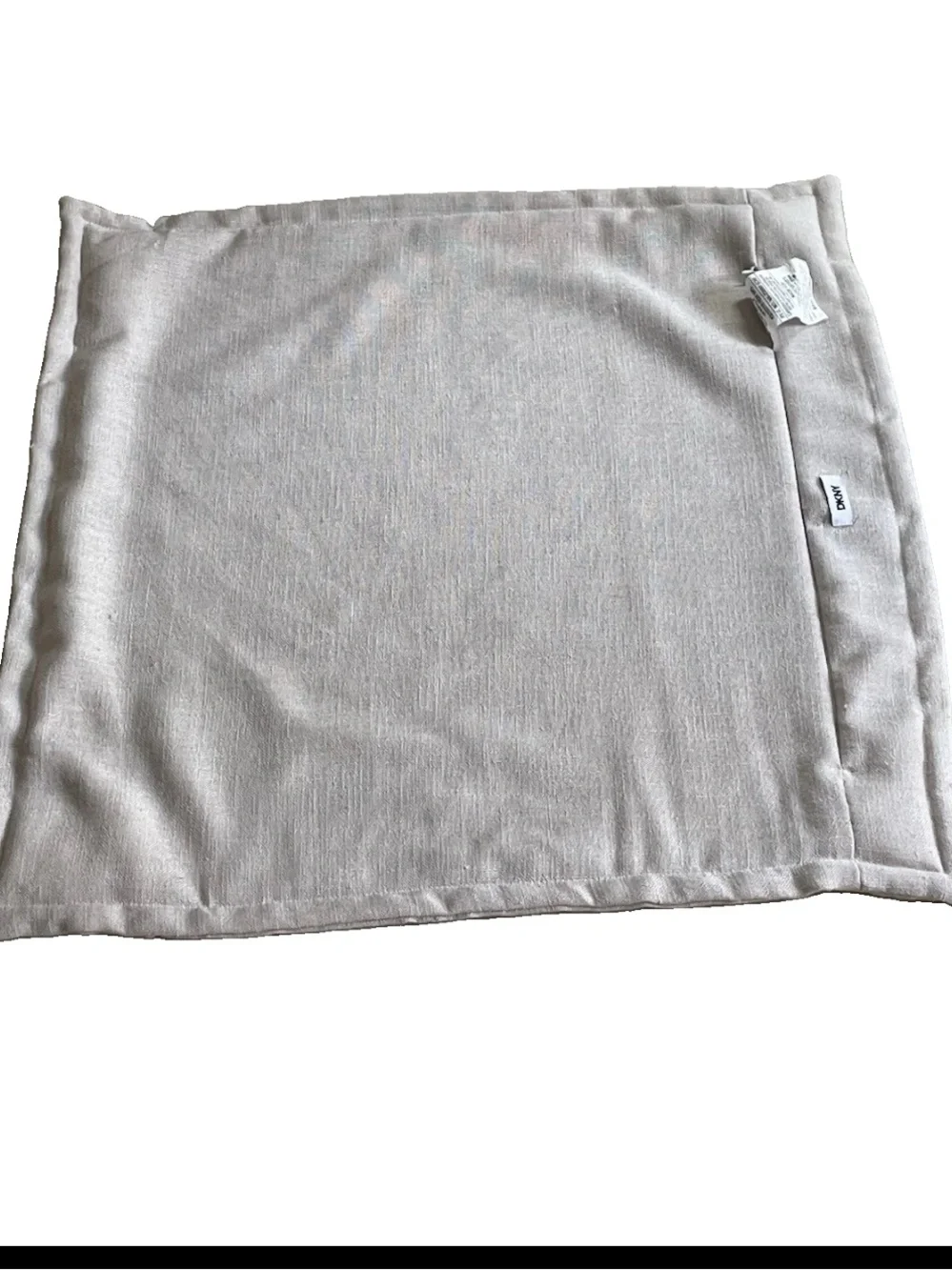 DKNY Textured Fabric Pillow Cover